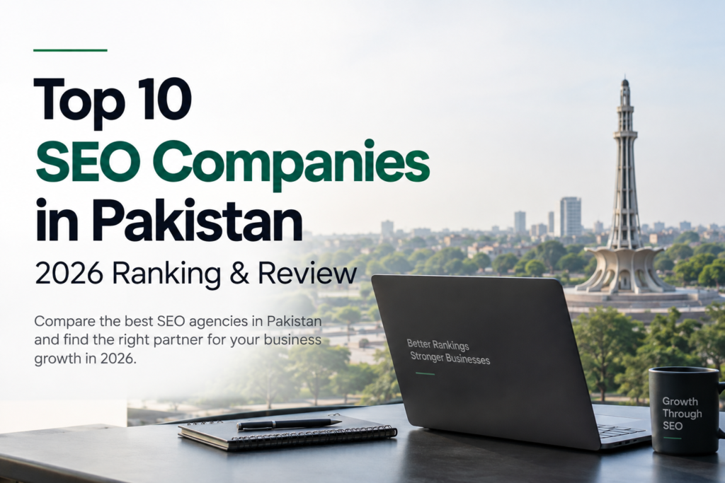 Top 10 SEO Companies in Pakistan
